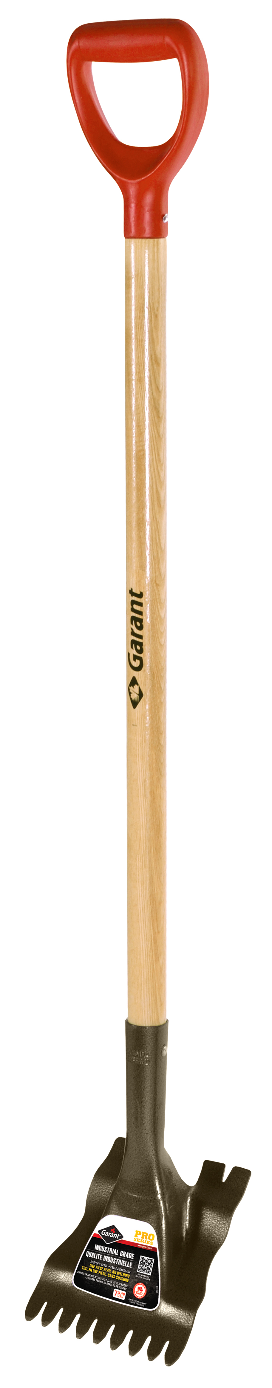 Roofer's spade, 7" steel blade, dh