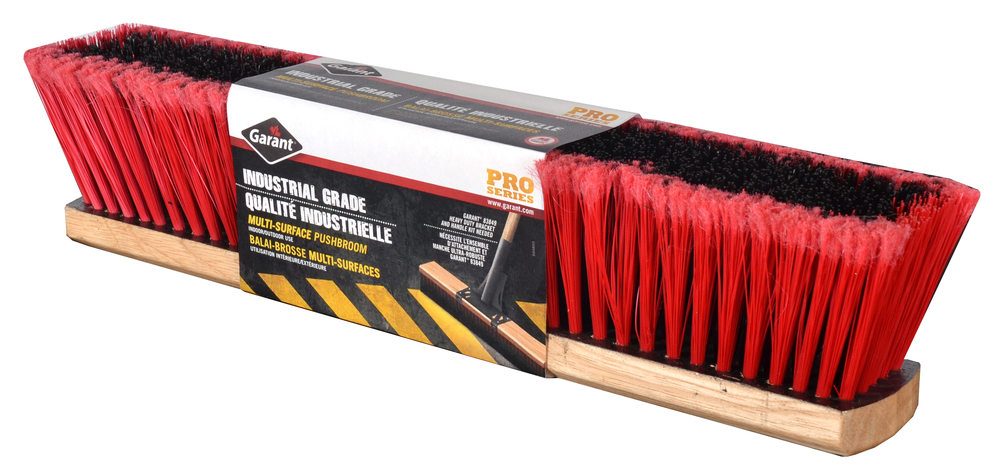 Head, push broom, 18", multi-surface, Garant Pro