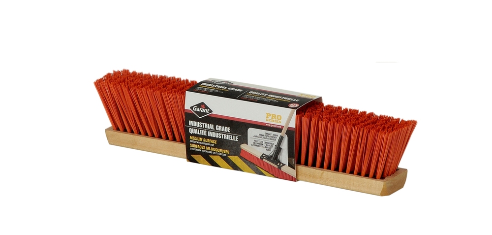 Head, 18" push broom, medium surface, Garant Pro