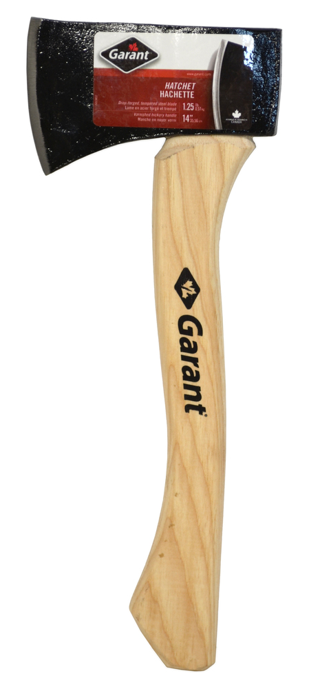 Hatchet, 1.25 lbs, 14" hickory hdle