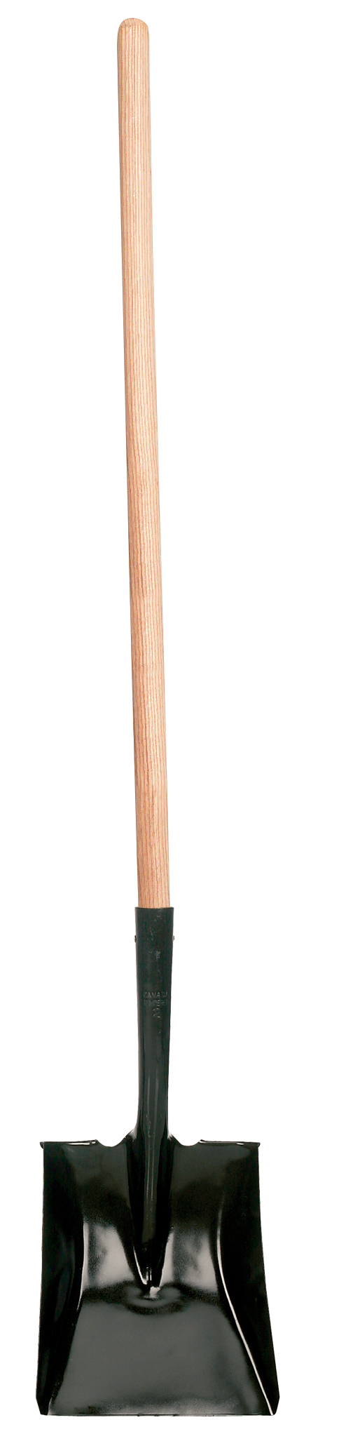 Shovel, tempered sp blade, rolled steps, lh