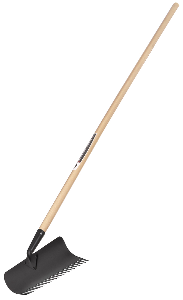 Dandelion rake, 26 tines, 60" hdle