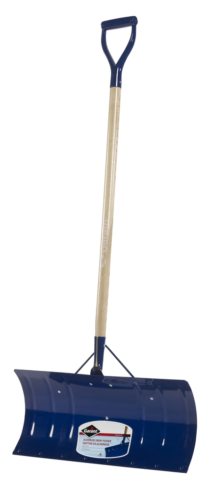Snow pusher, 24" aluminum blade w/wear strip, dh, YK