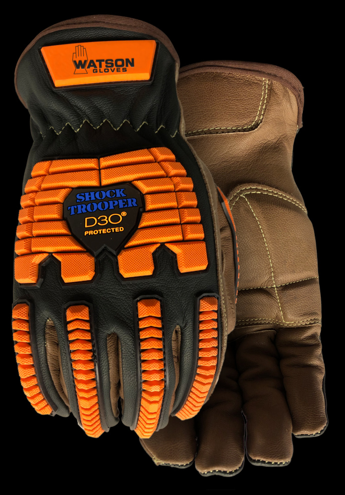 SHOCK TROOPER A7 D30 BACK ANTIVIBE PALM THINSULATE GOATSKIN - XS