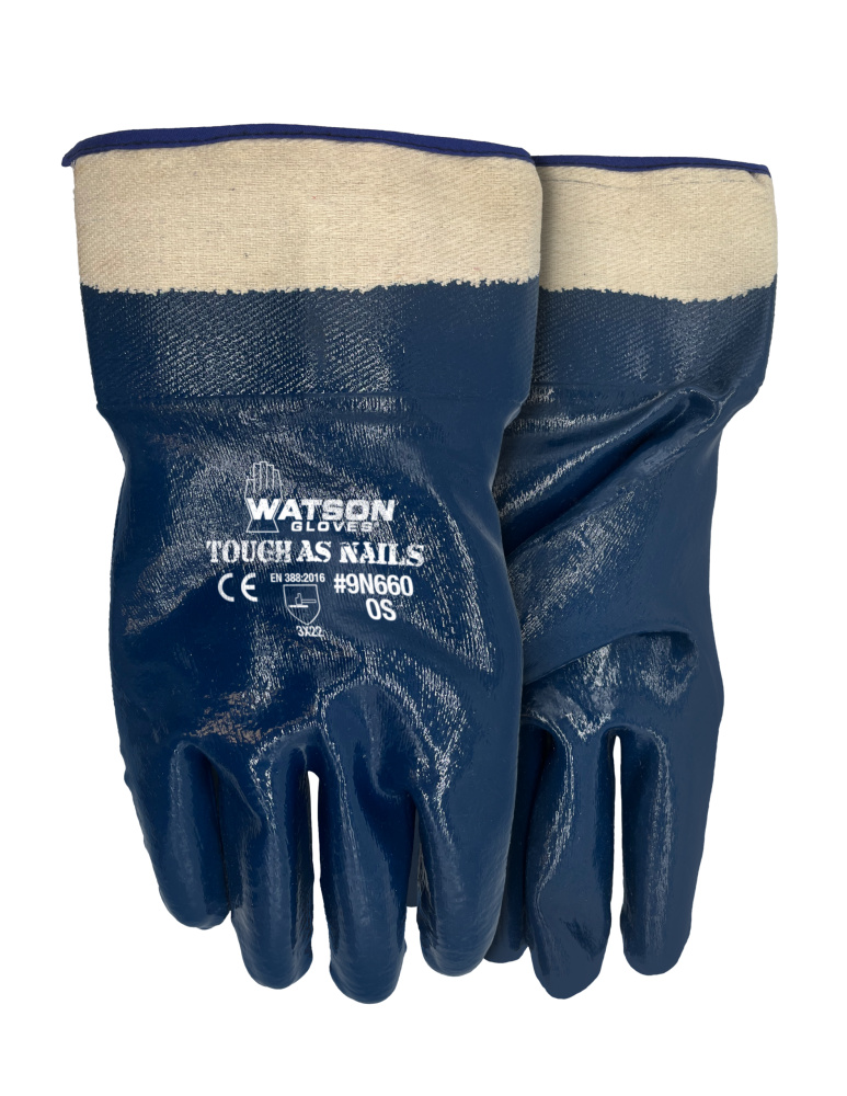 TOUGH AS NAILS NITRILE COATING C40 LINED COATED