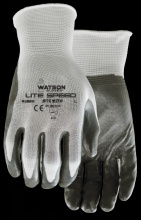 Watson Gloves 389-X - STEALTH LITE SPEED NITRILE PALM NYLON SHELL COATED - X