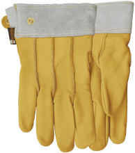 Watson Gloves 421-10 - OLD TIMER FULLGRAIN COW CLUTE CUT SNAP CLOSURE DRIVER - 10