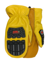 Watson Gloves 95783CR-L - STORM TROOPER A5 TPR MITT FULLGRAIN DEER C300 LINED - L