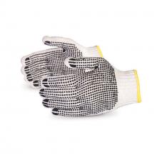 Superior Glove SQ2D-M - COTTON/POLY + PVC DOTS