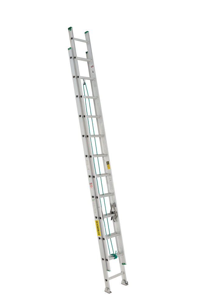 24' Aluminum Extension Type II 225 Load Capacity (lbs)