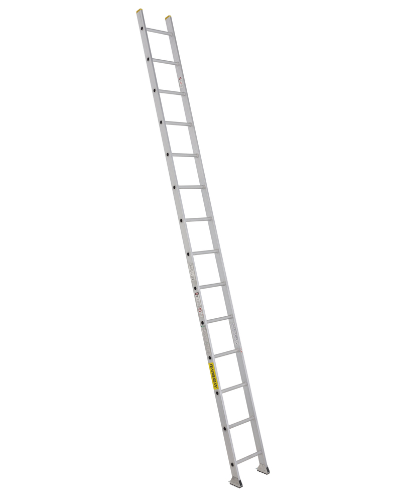 14' Aluminum Straight Ladder Type IA 300 Load Capacity (lbs)
