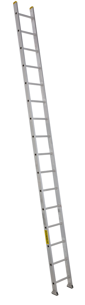 16' Aluminum Straight Ladder Type IA 300 Load Capacity (lbs)