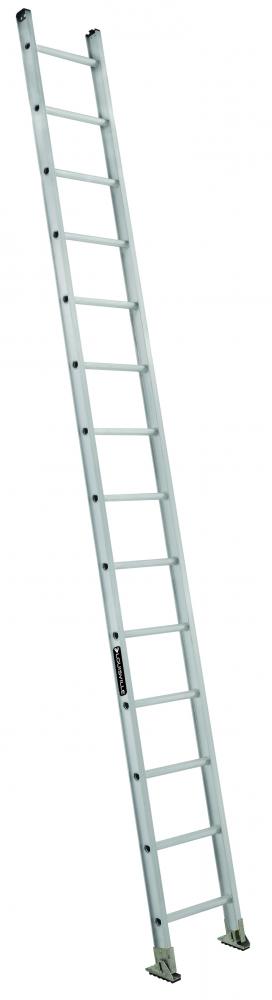14' Aluminum Straight Ladder, Type IA, 300 lb Load Capacity