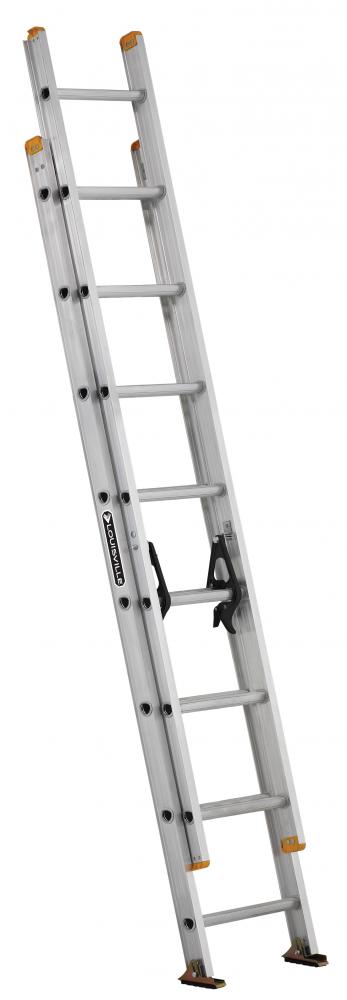 16' Aluminum Extension Ladder, Type I, 250 lb Load Capacity