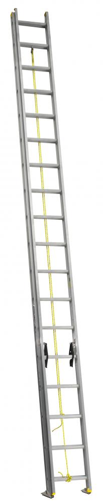 36' Aluminum Extension Ladder, Type I, 250 lb Load Capacity