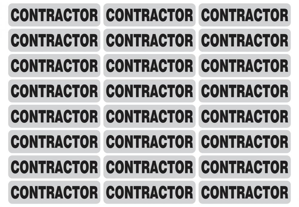 CONTRACTOR Reflective strip