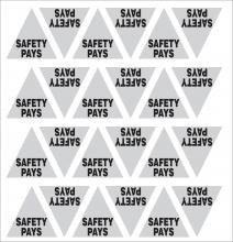 Dentec 13HL-TRI SAFETY PAYS - SAFETY PAYS Reflective triangle