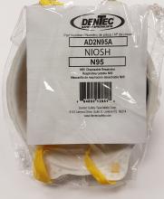 Dentec 15DAD2N95AB60PK - N95 Disposable Respirator 2 Pack 30PK/Case