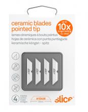 Dentec 2110408 - Slice Pointed Tip Ceramic Blade (4 blades/pack)