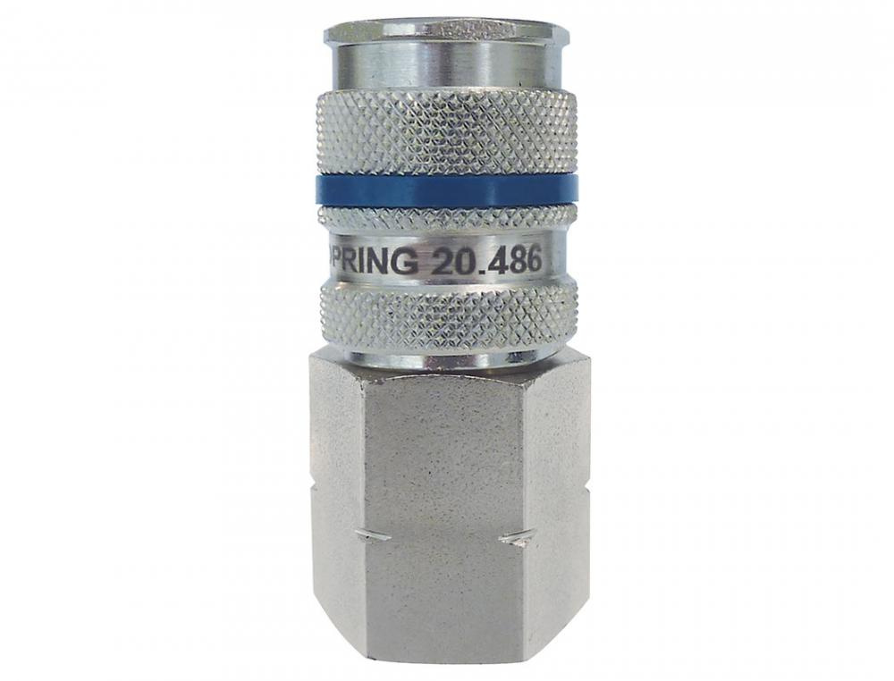 1/4 Industrial Steel Quick Coupler 1/2 (F) NPT