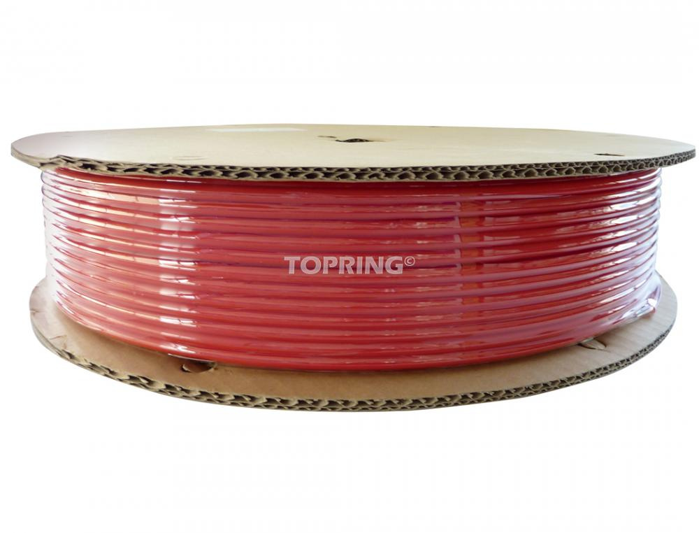 Red Nylon Tube 1/2 in O.D. 330 Feet