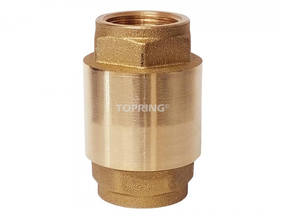 Brass Check Valve 1/2 (F) NPT