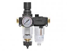 Topring 50.621A - 5 Micron Filter Regulator 15 to 125 PSI and Lubricator 1/4 (F) NPT S50