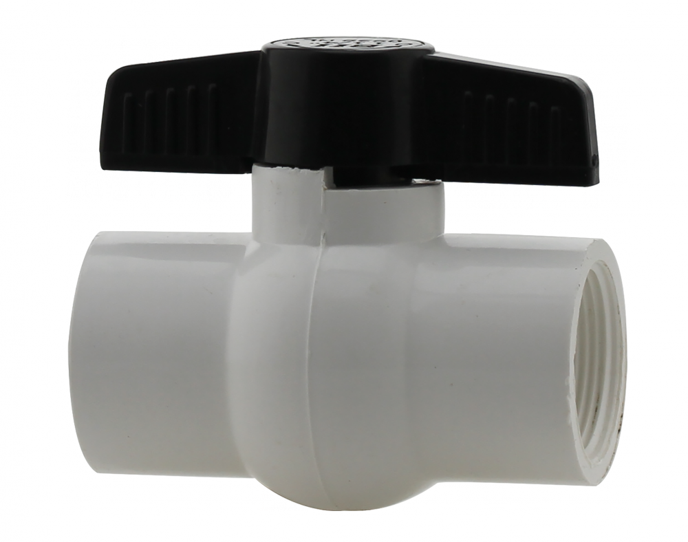 1 1/4" FPT PVC BALL VALVE