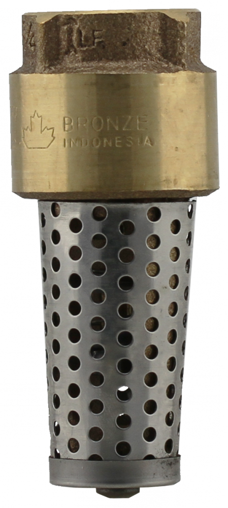 NO LEAD 3/4" BRONZE FOOT VLV