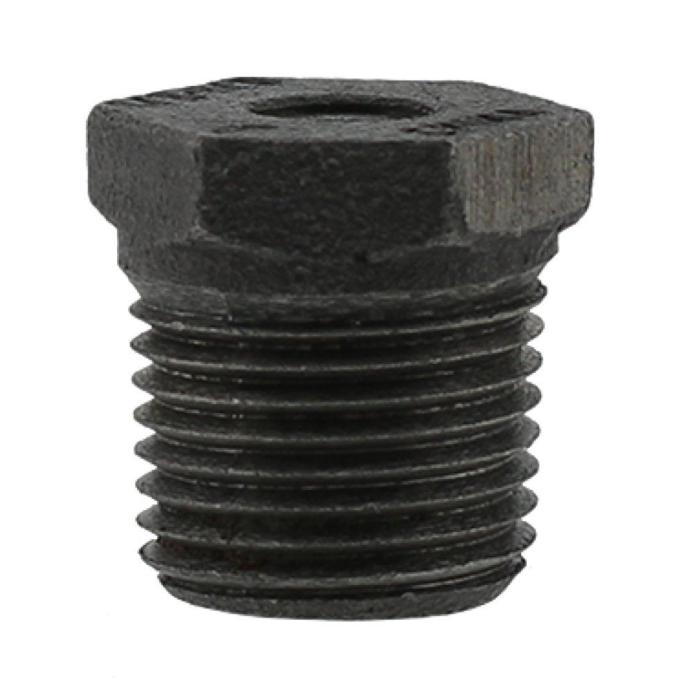 1/2" x 1/8" BUSHING - BLACK