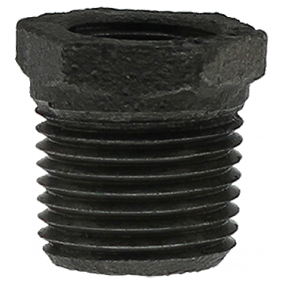 1/2" x 3/8" BUSHING - BLACK