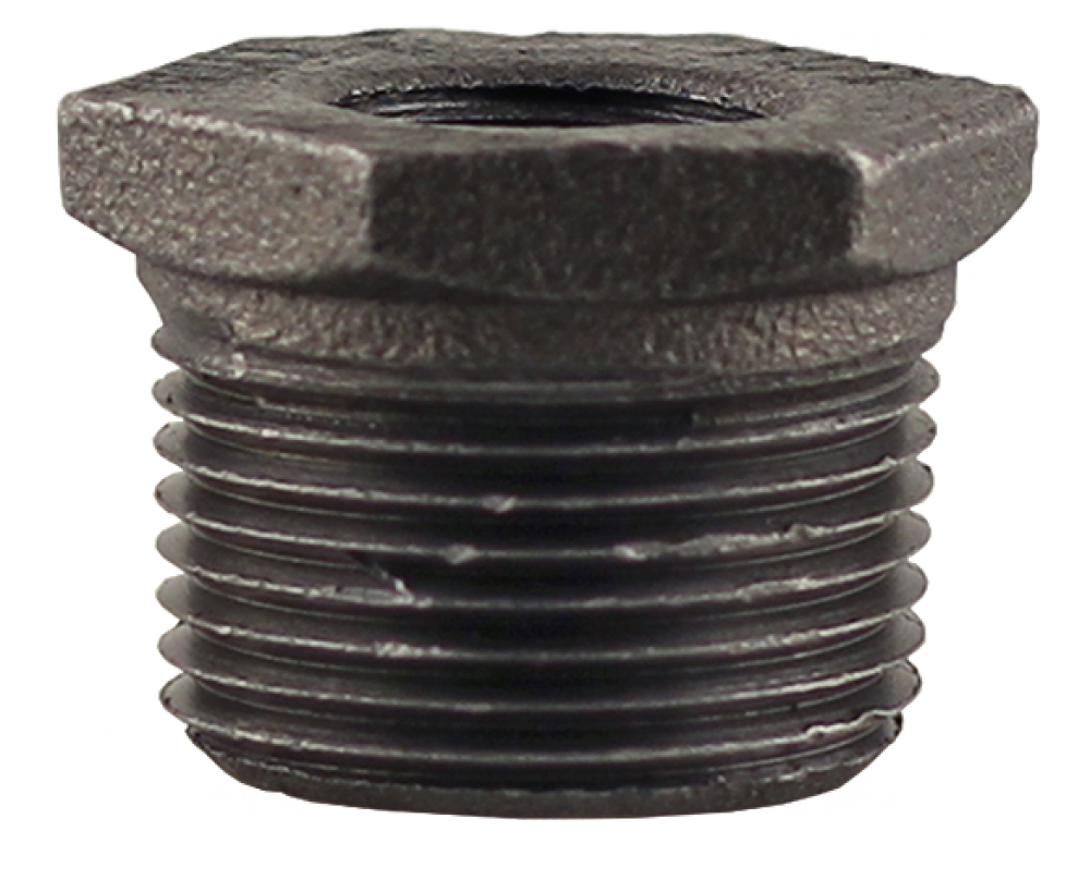 1" x 1/2" BUSHING - BLACK