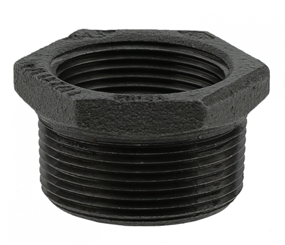 1-1/2" x 1" BUSHING - BLACK