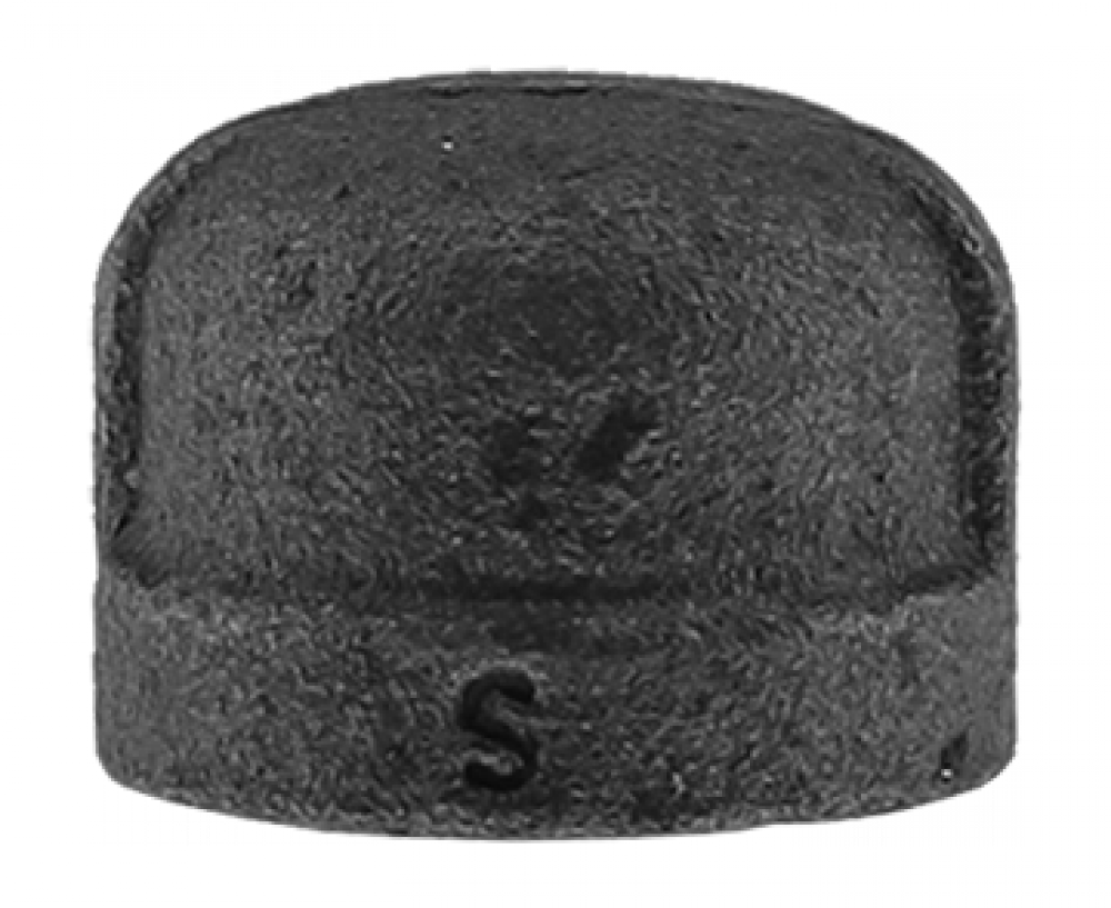3/8" CAP - BLACK