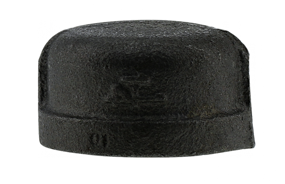 1-1/4" CAP - BLACK