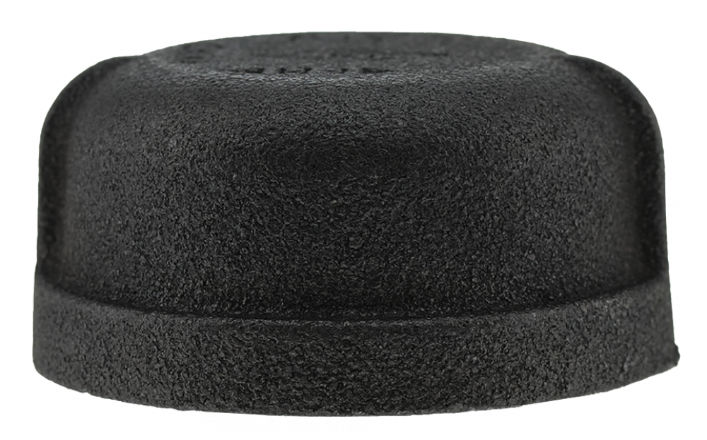 2" CAP - BLACK