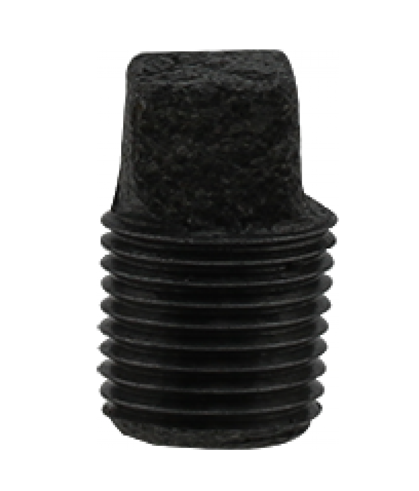 1/8" SQ. PLUG - BLACK