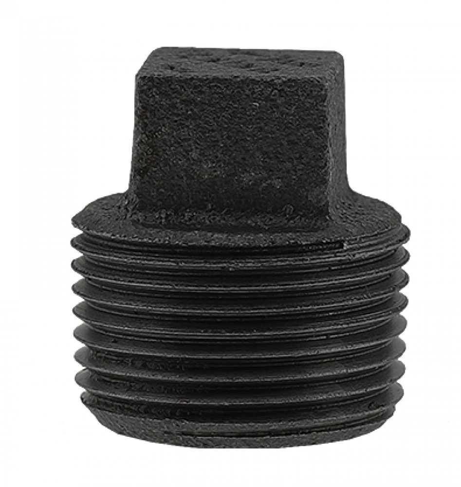 3/4" PLUG - BLACK