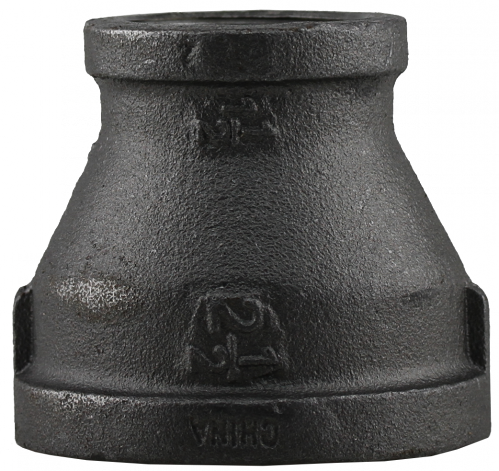 2-1/2" x 1-1/2"RED COUPL-BLACK