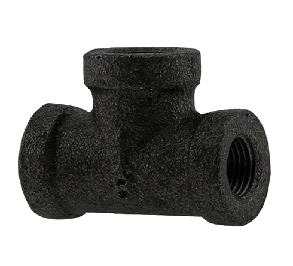 1/8" TEE - BLACK