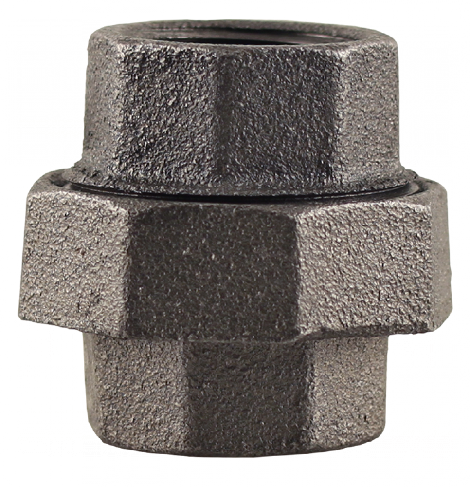 1" UNION - BLACK