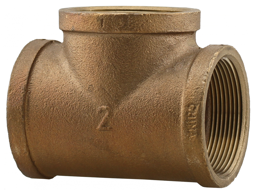 2" BRONZE TEE