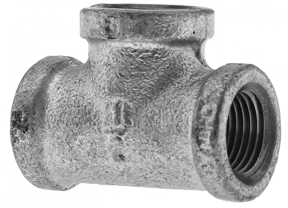 1/2" TEE - GALVANIZED