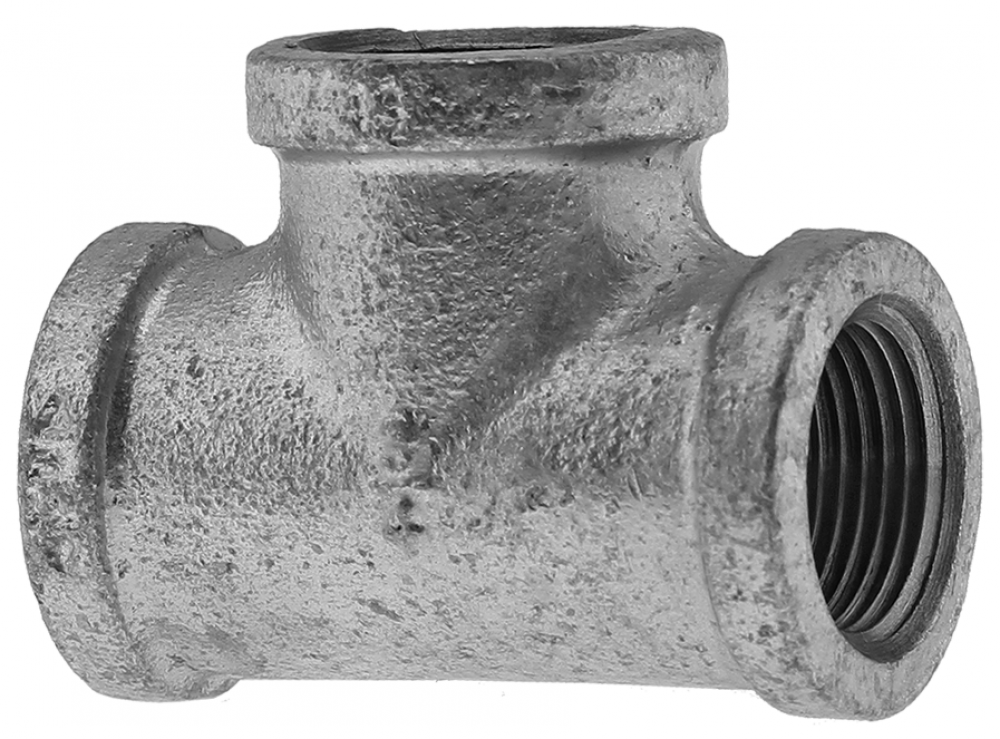 3/4" TEE - GALVANIZED