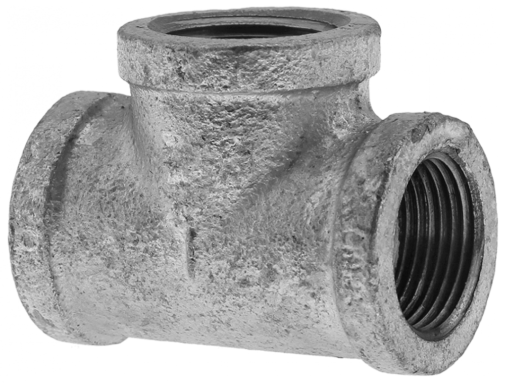 1" TEE - GALVANIZED
