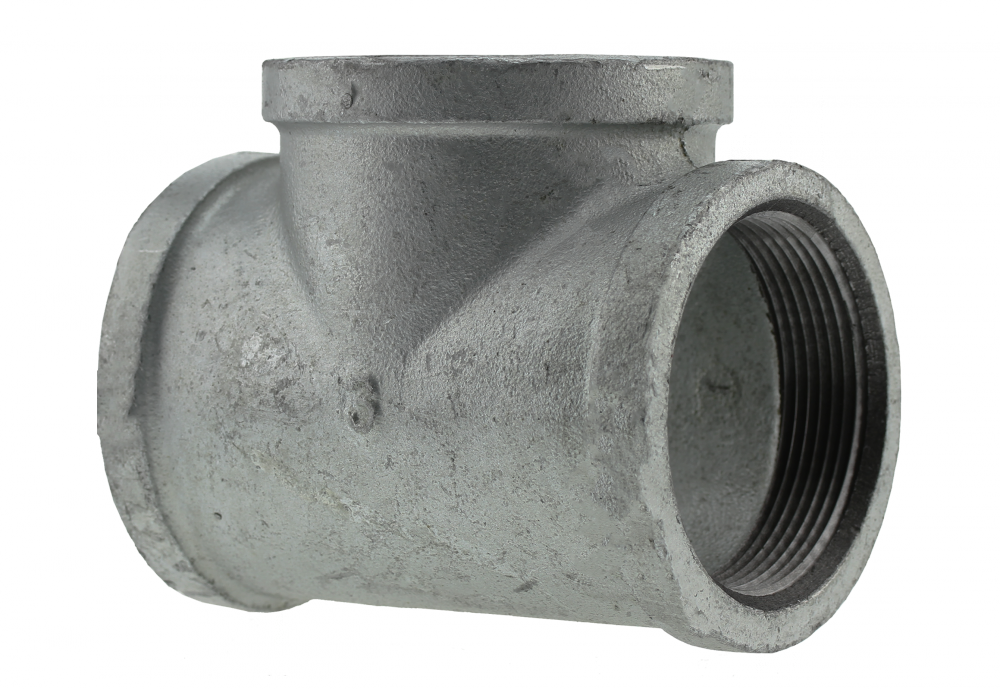 3" TEE - GALVANIZED