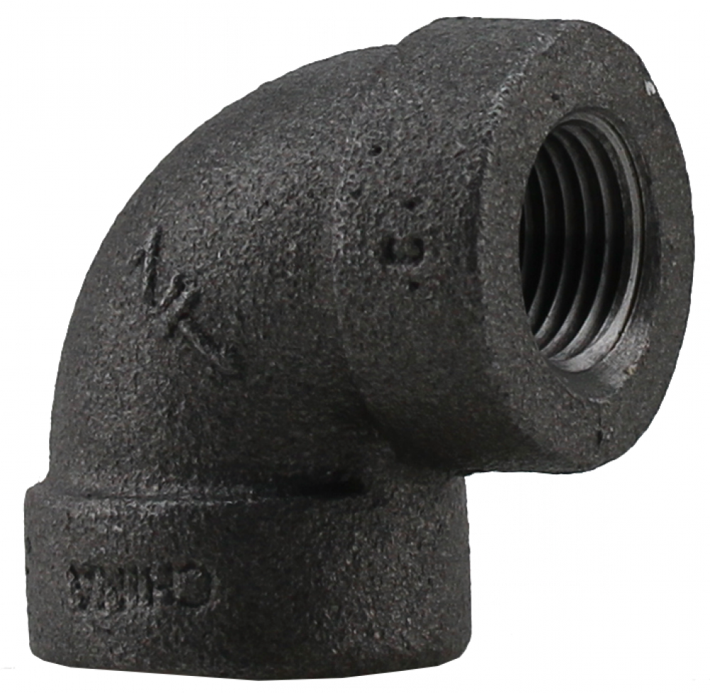 300LB 1/2" ELBOW - BLACK
