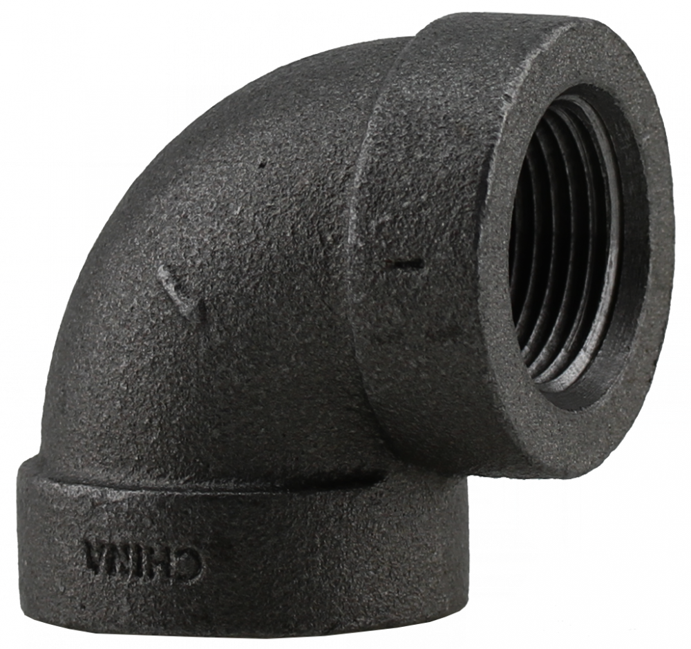 300LB 1" ELBOW - BLACK