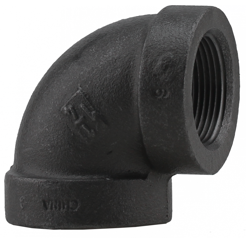 300LB 1-1/4" ELBOW - BLACK