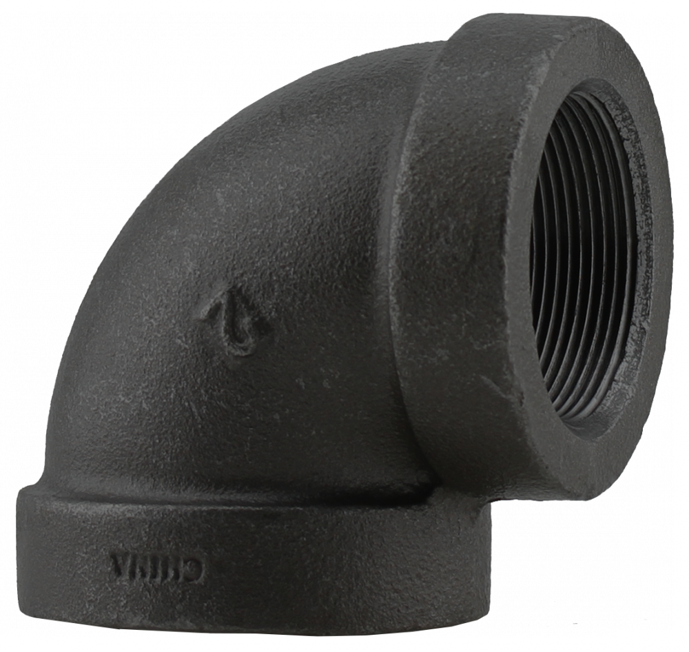 300LB 2" ELBOW - BLACK